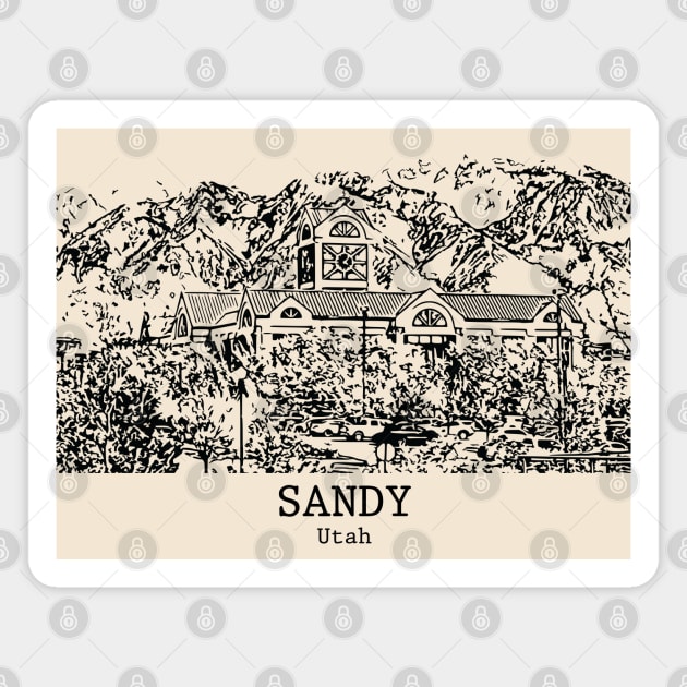 Sandy - Utah Magnet by Lakeric